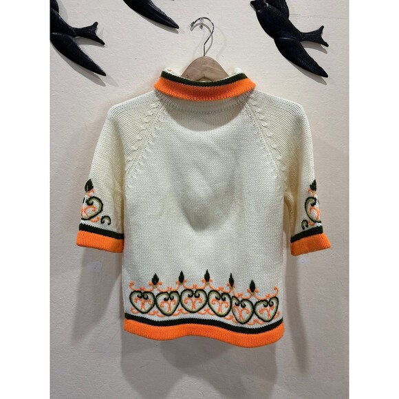 Vintage Kimlon by Miss Exquisite Hong Kong Hand Embroidered Sweater - M - Picture 6 of 9